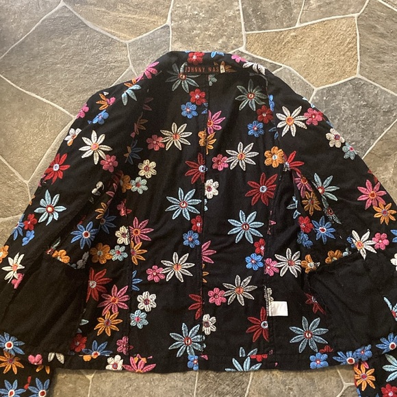 Johnny Was Embroidered Blazer Small S - Picture 5 of 6